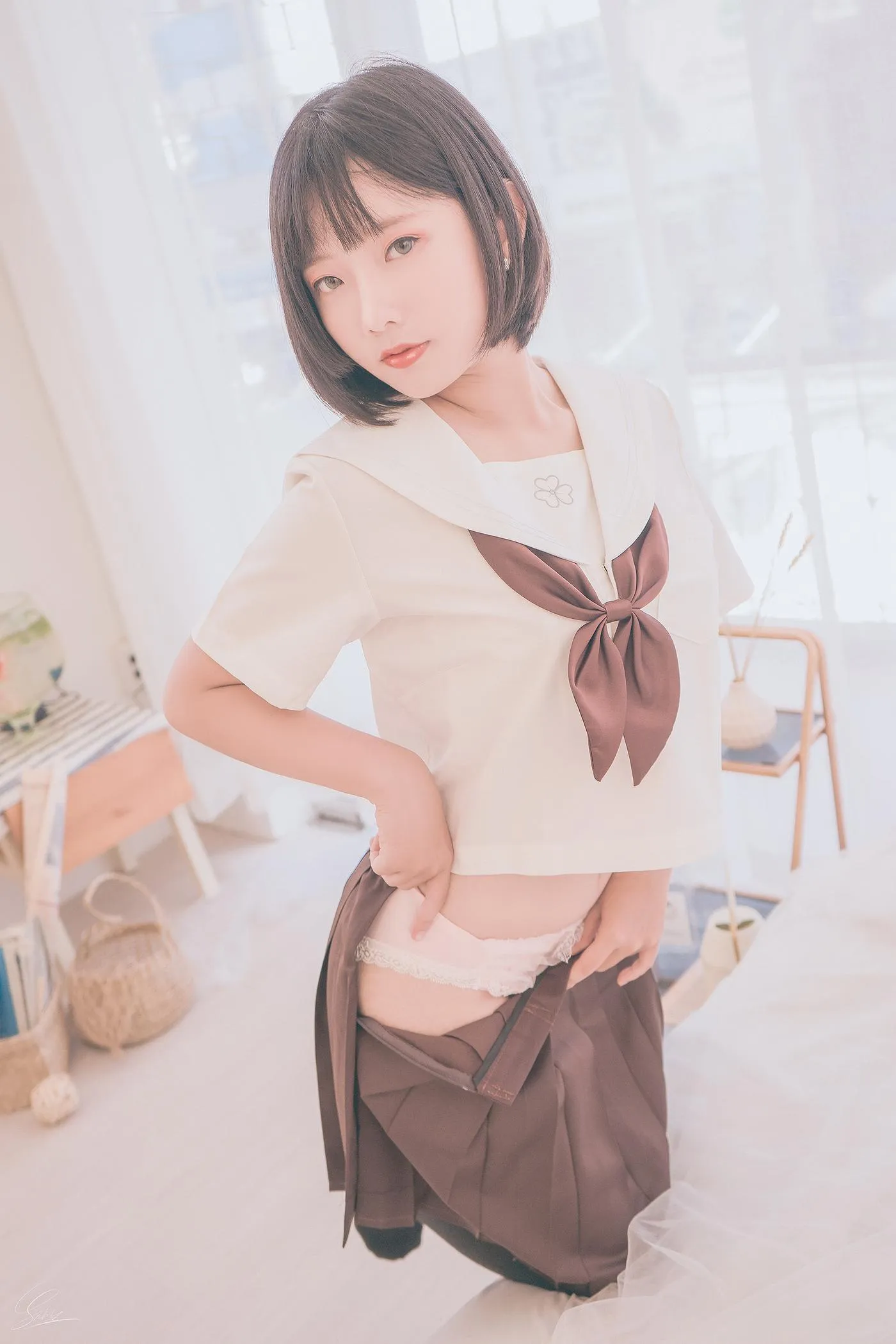 Messie Huang – NO.07 Birthday Seifuku [20P]插图2